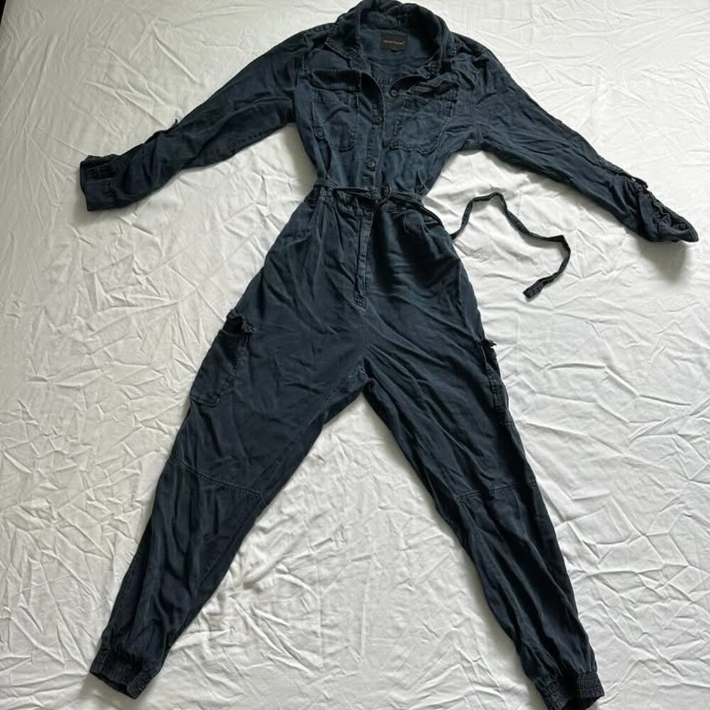 Navy jumpsuit